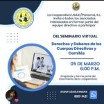 SEMINARIO PARA NUEVOS CUERPOS DIRECTIVOS Y COMITÉS